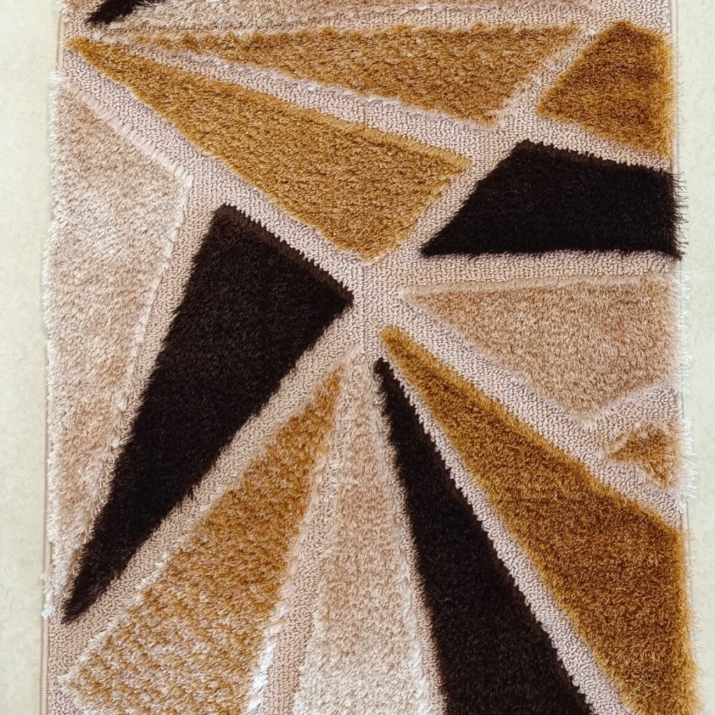 Kusový koberec Shaggy Loop béžová 80 x 150 cm